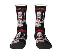 Shop-UP! Art the Clown Terrifier Slash Horror Movie Movie Unisex Socks, Black, 43