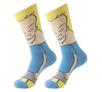 Shop-UP! Bèavìs and Bùtt-hèad Cartoon Movie Unisex Socks, Black, 43