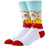 Shop-UP! Stewie Griffin Cartoon Movie Unisex Socks, Black, 43
