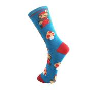 Shop-UP! Super Mario Bros Unisex Game Socks, Choose Model, Super Mario Blue, 43