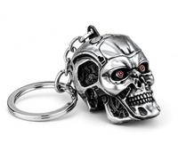 Shop-UP! Termìnator Skull T-800 Movie Keyring, Skynet, Gadget, Skull Pendant Steel