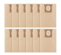 Shop vac bags for stanley vacuum: 12 pack Fit for stanley 19-3100 shop vac bags - 5-6 gallon/gal wet dry vacuum cleaner Disposable bags for Stanley