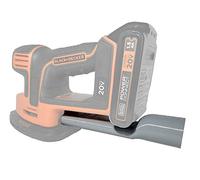 Shop Vacuum Hose Adapter Compatible with Cordless Black+Decker Mouse Detail Sander BDCMS20C BDCMS20B BDC120VA100 for Vac Dust Reducer Collector 1-1/4 in 1.25 inch