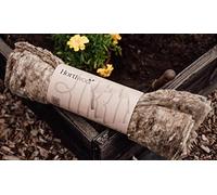 Shop4allsorts Hortiwool Twin Pack Hanging Basket Liner Pure Sheep Wool Insulation Frost Pad Compostable 52cm x 52cm For 12 14 & 16 Inch Hanging Baskets