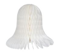 Shop4allsorts White Honeycomb Paper Bell Christmas Wedding Decoration Hanging Bell 20Cm Wide