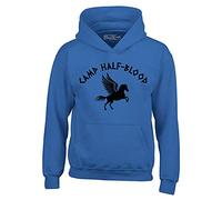 shop4ever Camp Half Blood Hoodie Sweatshirts - blue - Large