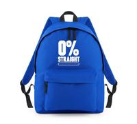 Shopagift 0% Straight Gay Pride Backpack Rucksack 18L Bag - 42 x 31 x 21cm