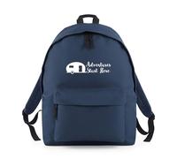 Shopagift Adventures Start Here Caravan Motor Home Camper Backpack Rucksack 18 Litres Capacity - 42cm x 31cm x 21cm