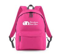 Shopagift Adventures Start Here Caravan Motor Home Camper Backpack Rucksack 18 Litres Capacity - 42cm x 31cm x 21cm