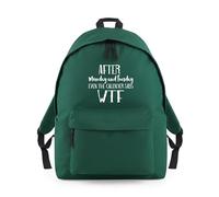 Shopagift After Monday and Tuesday The Calendar says WTF Backpack Rucksack 18 Litres Capacity - 42cm x 31cm x 21cm