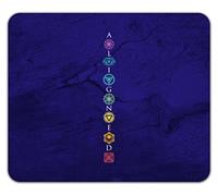 Shopagift Aligned Chakra Symbol Yoga Meditation Mouse Mat Pad Gift 24cm x 19cm