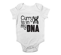 Shopagift Baby Curry is in my DNA Vest Baby Grow