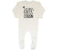 Shopagift Baby If You Think I'm Cute You Should See My Cousin Romper White