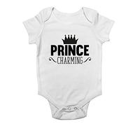 Shopagift Baby - Prince Charming Baby Vest Bodysuit White