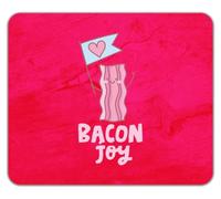 Shopagift Bacon Joy Flag Love Heart Pork Lover Mouse Mat Pad 24cm x 19cm