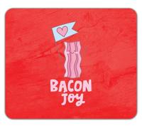 Shopagift Bacon Joy Flag Love Heart Pork Lover Mouse Mat Pad 24cm x 19cm