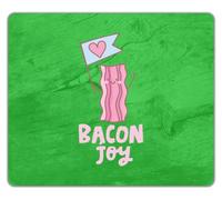Shopagift Bacon Joy Flag Love Heart Pork Lover Mouse Mat Pad 24cm x 19cm