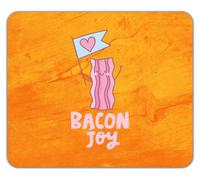 Shopagift Bacon Joy Flag Love Heart Pork Lover Mouse Mat Pad 24cm x 19cm