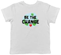 Shopagift Be The Change World Childrens Kids T-Shirt