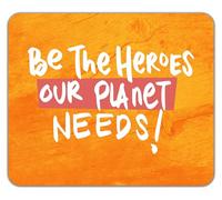 Shopagift Be the Heroes Our Planet Needs! Waste Day Mouse Mat Pad 24cm x 19cm