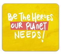 Shopagift Be the Heroes Our Planet Needs! Waste Day Mouse Mat Pad 24cm x 19cm