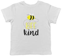 Shopagift Bee Kind Kids Childrens T-Shirt White