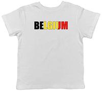Shopagift Belgium and Flag Childrens Kids T-Shirt