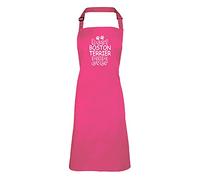 Shopagift Best Boston Terrier Mum Ever Apron - Pink
