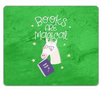 Shopagift Books are Magical Unicorn Reading Fairy Tales Mouse Mat Pad 24cm x 19cm