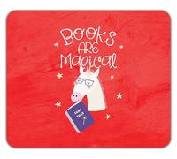 Shopagift Books are Magical Unicorn Reading Fairy Tales Mouse Mat Pad 24cm x 19cm