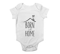 Shopagift Born at Home New Baby Homebirth Baby Grow Vest Bodysuit Boys Girls