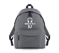 Shopagift Born To Be a DJ Music Radio Deejay Decks Backpack Rucksack 18 Litres Capacity - 42cm x 31cm x 21cm