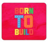 Shopagift Born to Build Carpentry Carpenter Mouse Mat Pad 24cm x 19cm