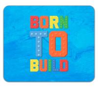 Shopagift Born to Build Carpentry Carpenter Mouse Mat Pad 24cm x 19cm