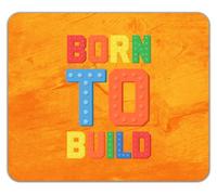 Shopagift Born to Build Carpentry Carpenter Mouse Mat Pad 24cm x 19cm