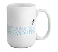 Shopagift Can't Hear You I'm Gaming Gamer White 15oz Large Mug Gift Cup