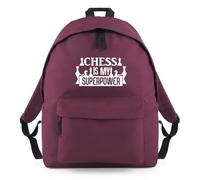 Shopagift Chess is My Superpower Backpack Rucksack 18L Bag - 42 x 31 x 21cm