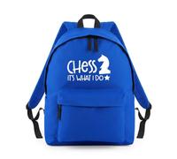 Shopagift Chess It's What I Do Backpack Rucksack 18 Litres Capacity - 42cm x 31cm x 21cm