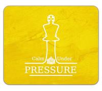 Shopagift Chess Lover Calm Under Pressure Mouse Mat Pad 24cm x 19cm