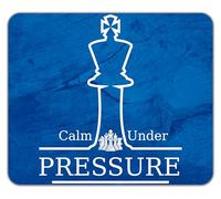 Shopagift Chess Lover Calm Under Pressure Mouse Mat Pad 24cm x 19cm