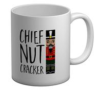Shopagift Chief Nutcracker White 11oz Large Mug Cup