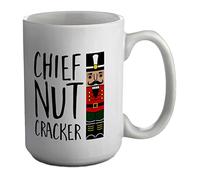 Shopagift Chief Nutcracker White 15oz Large Mug Cup