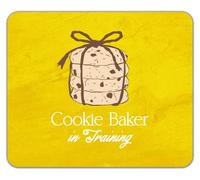 Shopagift Cookie Baker in Training Baking Lover Mouse Mat Pad 24cm x 19cm