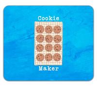 Shopagift Cookie Maker Baker Biscuits Love Baking Mouse Mat Pad 24cm x 19cm