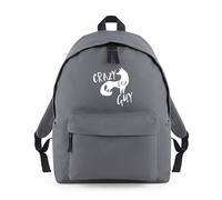 Shopagift Crazy Fox Guy Wildlife Animal Foxes Backpack Rucksack 18 Litres Capacity - 42cm x 31cm x 21cm