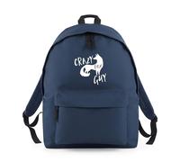 Shopagift Crazy Fox Guy Wildlife Animal Foxes Backpack Rucksack 18 Litres Capacity - 42cm x 31cm x 21cm