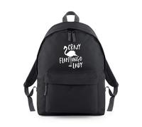 Shopagift Crazy Gecko Lady Animals Zoo Backpack Rucksack 18 Litres Capacity - 42cm x 31cm x 21cm