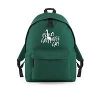 Shopagift Crazy Giraffe Baby Zoo Wildlife Jungle Backpack Rucksack 18 Litres Capacity - 42cm x 31cm x 21cm