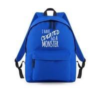 Shopagift Created a Monster Backpack Rucksack 18L Bag - 42 x 31 x 21cm