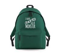 Shopagift Created a Monster Backpack Rucksack 18L Bag - 42 x 31 x 21cm